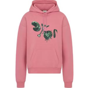 Dior x CACTUS JACK Oversized Pink Hoodie