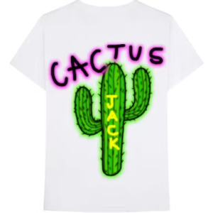 Travis Scott Cactus Jack Airbrush White Tee