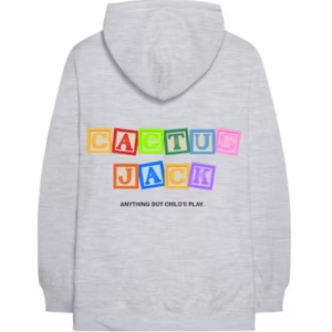 Travis Scott Cactus Jack Child's Play Gray Hoodie