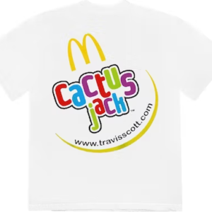 Travis Scott x McDonald's Cj Smile T-shirt