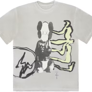 Travis Scott Cactus Jack + Kaws For Fragment Tee